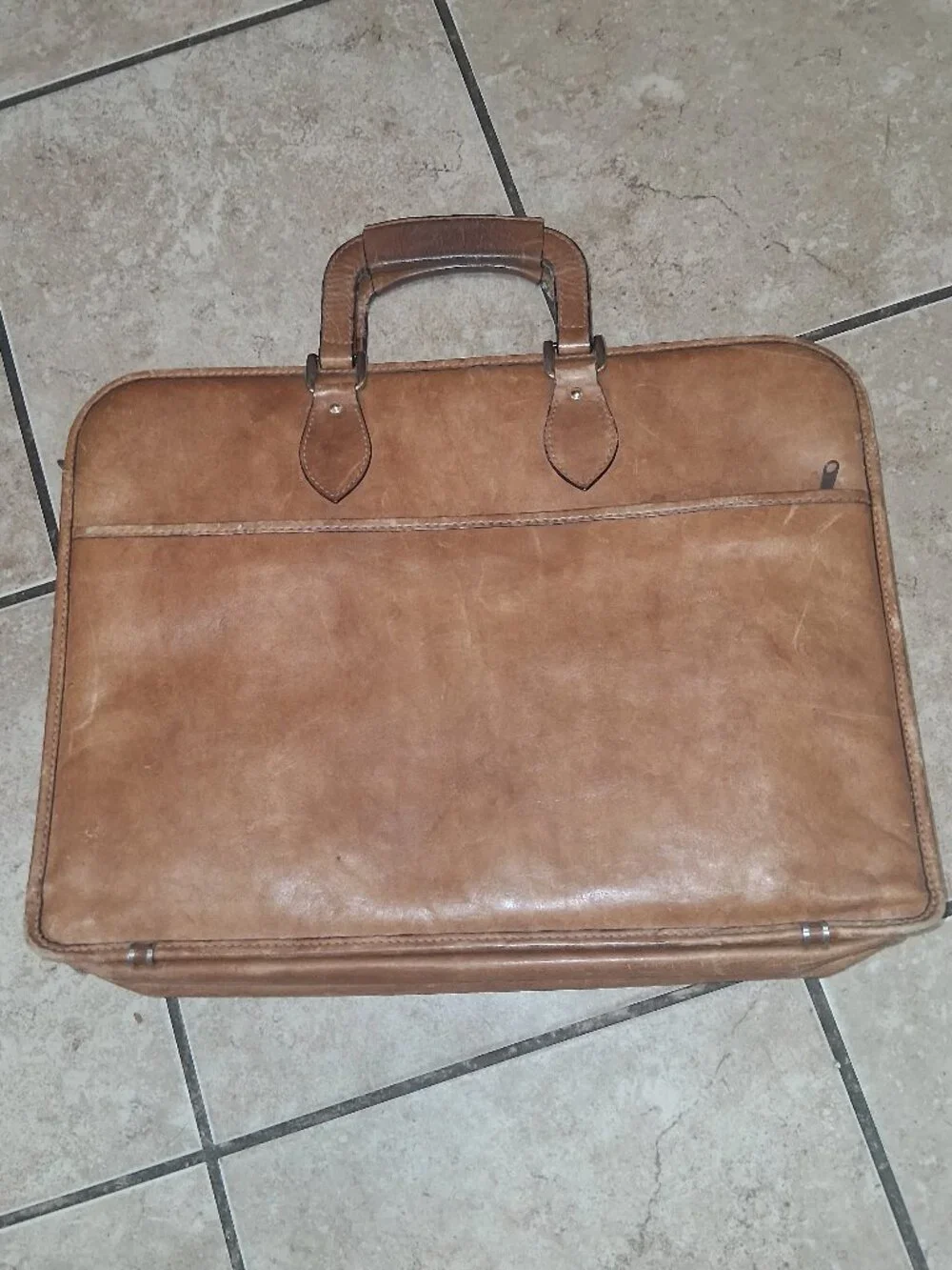 Vintage Leather Briefcase